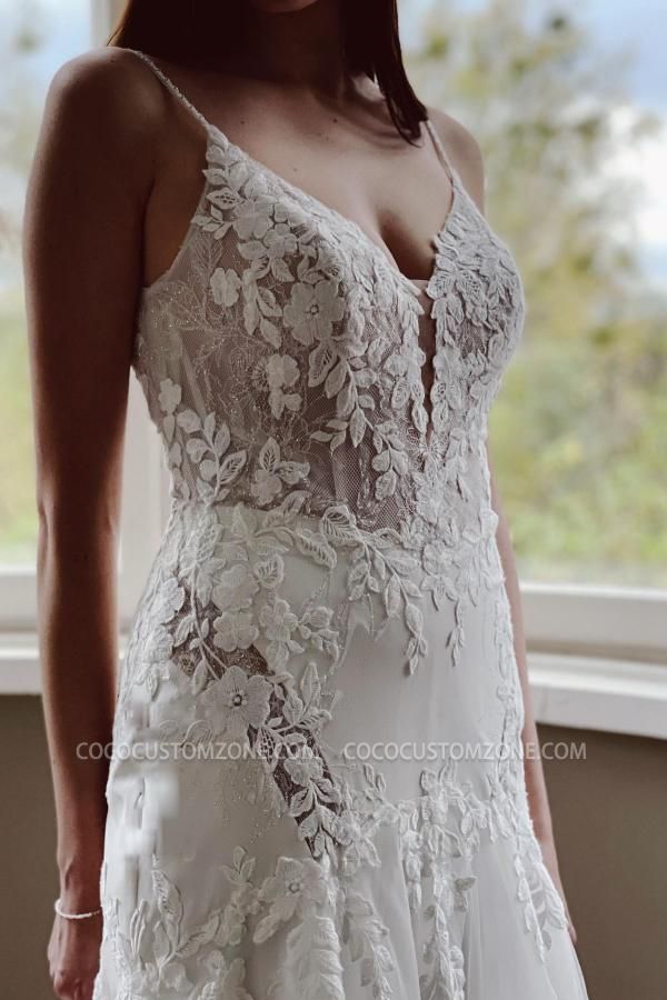 Vintage Wedding Dress Mermaid Lace