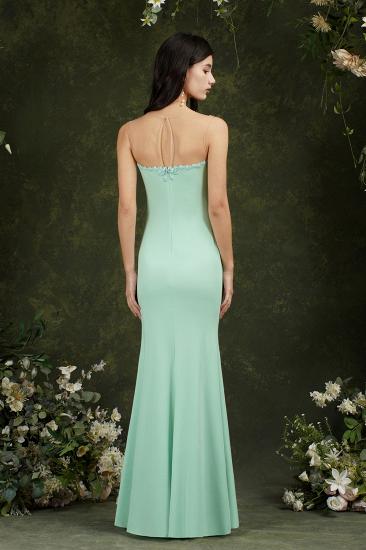 Simple Sweetheart Floral Lace Tulle Mermaid Ball Dress_2