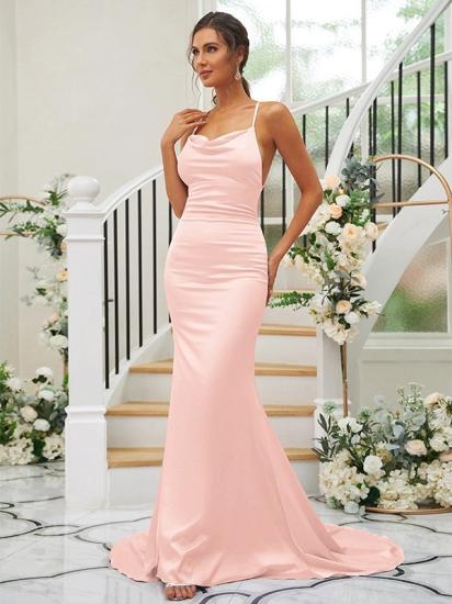 Lilac Long Sexy  Evening Dress | Simple Prom Dresses_25