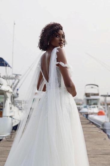 Cheap Boho Wedding Dresses | A-Line Wedding Dresses with Lace_2