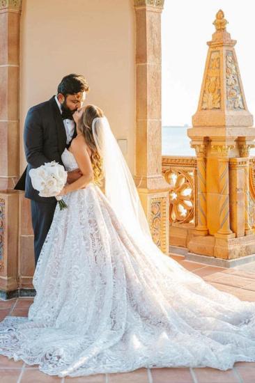 Tulle Lace Floor-Length Sweetheart Sleeveless Scoop Ball-Gown/Princess PromDresses Classic_3