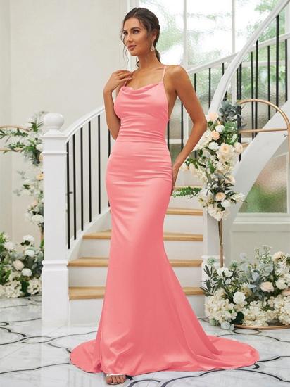 Lilac Long Sexy  Evening Dress | Simple Prom Dresses_34