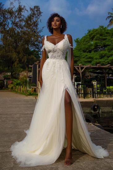 Cheap Boho Wedding Dresses | A-Line Wedding Dresses with Lace