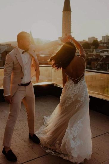 Cheap Boho Lace Wedding Dresses | Sheath Wedding Dresses_5
