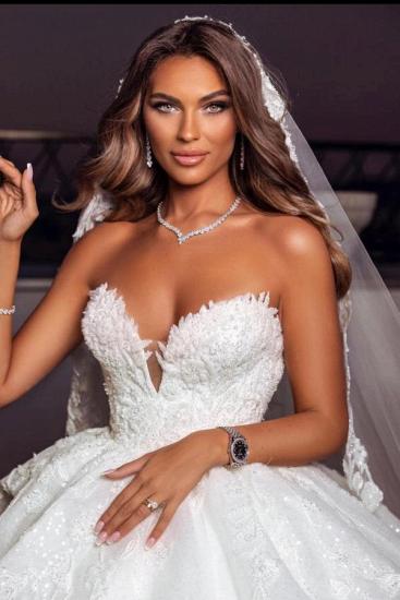 Sweetheart Sleeveless Ball-Gown/Princess Wedding dresses