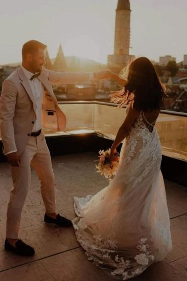 Cheap Boho Lace Wedding Dresses | Sheath Wedding Dresses_2